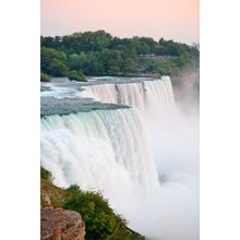 The Niagara Falls At Dusk Wall Mural