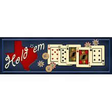 Texas Hold'Em Wall Mural