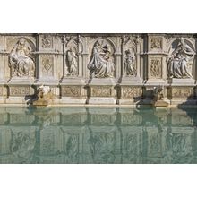 Fonte Gaia In Siena Wall Mural