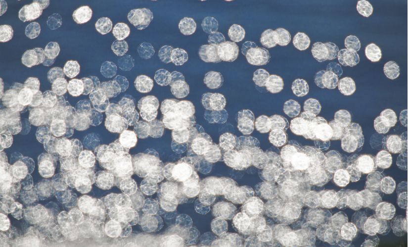 Unfocused-Sunlight-Sparkling-On-The-Sea-Wall-Mural
