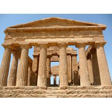 The Temple of Concordia, Agrigento, Italy Mural Wallpaper