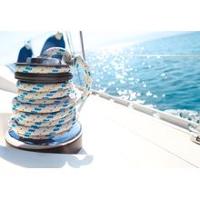 Sailboat Winch And Rope Wall Mural