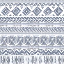 Abstract Tribal Pattern Wallpaper