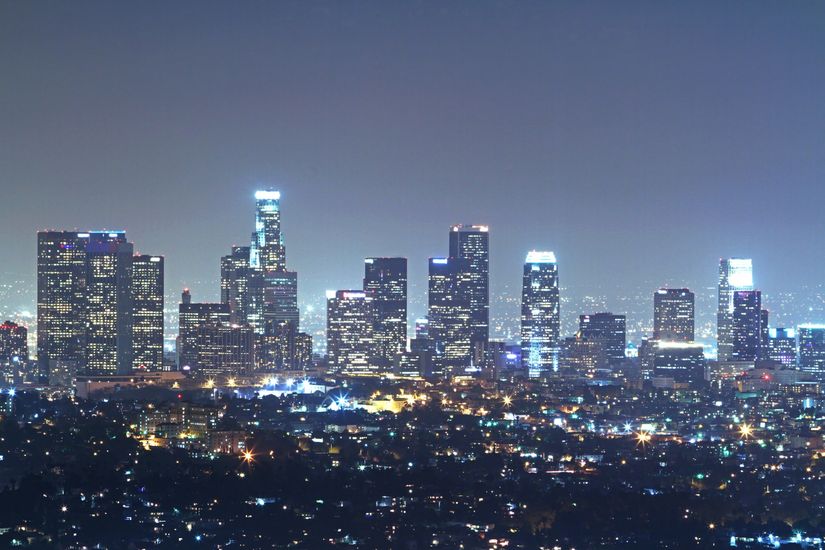 Los Angeles Downtown Wall Mural Murals Your Way