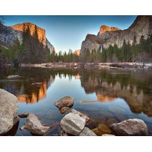 Yosemite Valley Reflections Wall Mural