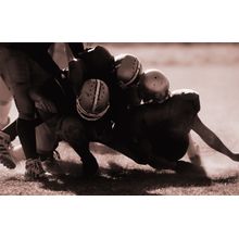 Football Tackle Wall Mural