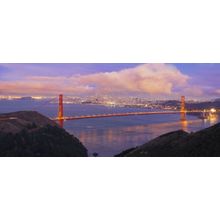 San Francisco Purple Sky Wall Mural
