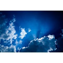 Hidden Sun Overhead Wall Mural