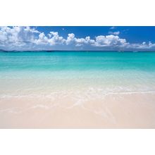 Sandy Beach Anguilla Bay Wall Mural