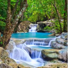 Thailand Waterfall Wall Mural