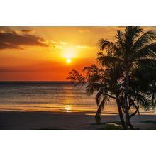 Sunset Beach At Kona Wall Mural