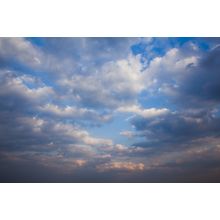 Sky With Clouds In The Evening Wall Mural