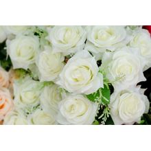 Bouquet Of Fabric Roses Wall Mural