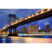 The Manhattan Bridge Wall Mural