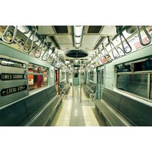 NYC Subway Wall Mural