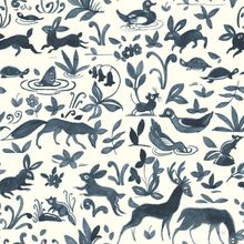Forest Life Pattern Wallpaper