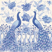 Peacock Party Wall Mural