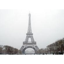 Winter In Paris Wall Mural