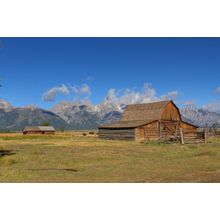 Iconic Mormon Row Barn Wall Mural