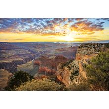 The Grand Canyon at Sunrise Mural Wallpaper