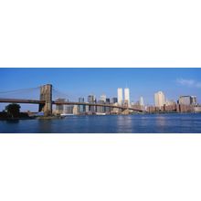 Brooklyn Bridge Over the East River  Wall Mural