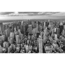 Aerial View Of Manhattan Midtown Wall Mural