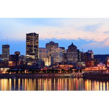 Montreal Twilight Wall Mural
