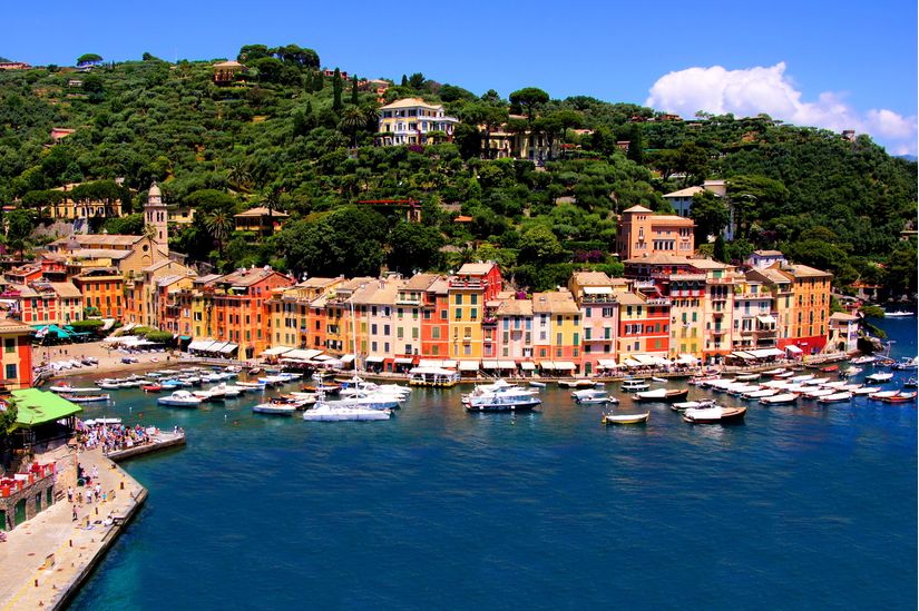 View-of-Portofino-Italy-Mural-Wallpaper