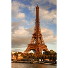 Eiffel Tower In Paris, France Wall Mural