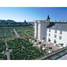 Gardens Of Chateau Villandry Wall Mural