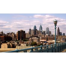 Philadelphia Skyline Wall Mural