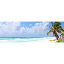 Beach In Tulum, Mexico Wall Mural