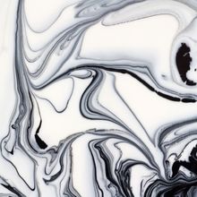 Macro White and Black Paint Wall Mural