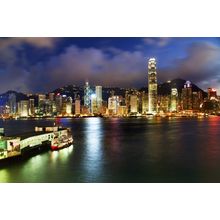 Hong Kong Harbor Wall Mural