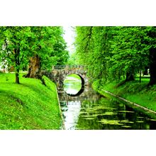 Castle Channel Wall Mural