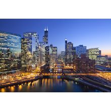 City Of Chicago Wall Mural