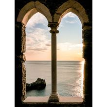 Sunset From The Window Wall Mural