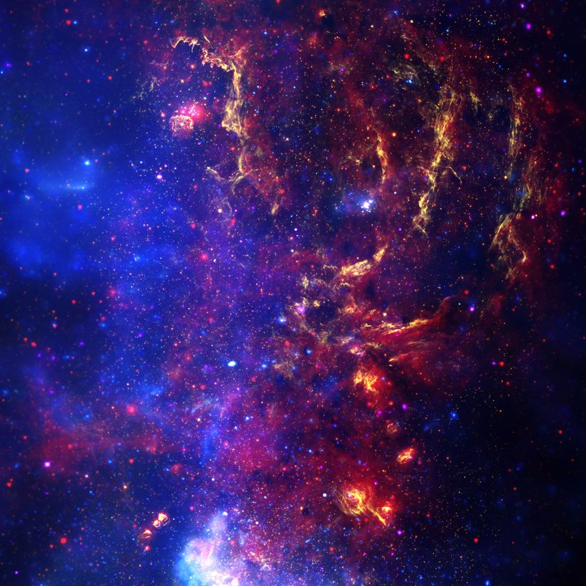 Star Field In Deep Space Wall Mural Murals Your Way