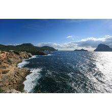 Ibiza Coast Wall Mural