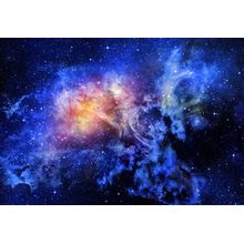 Deep Space Nebula Wall Mural