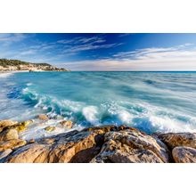 Azure Sea Wall Mural