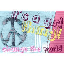 It's A Girl Thing Wall Mural