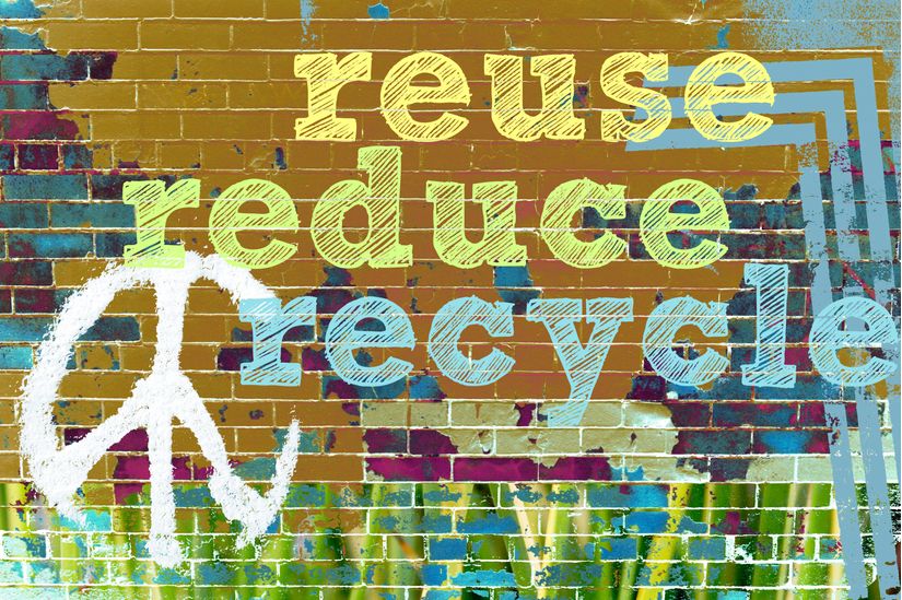 Reuse, Reduce, Recycle Mural - Matthew Lew - Murals Your Way