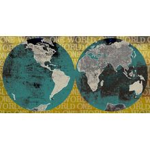 One World 2 Wall Mural