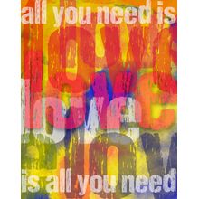 All You Need Is Love Wall Mural