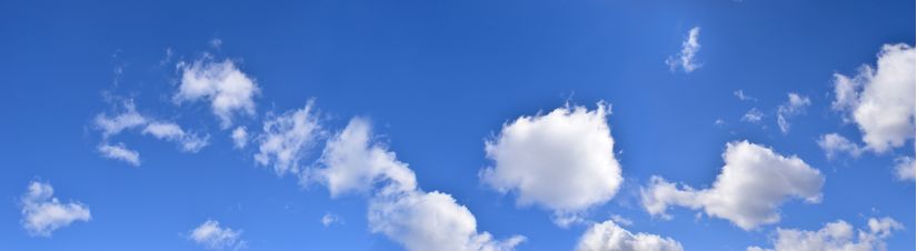 Blue-Sky-With-Small-White-Clouds-Wallpaper-Mural