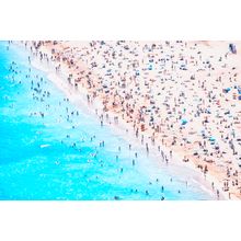 The Beach Wall Mural