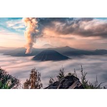 Bromo Volcanos Wall Mural