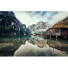 Braies Lake Wall Mural