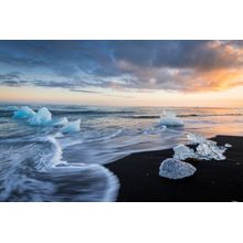 Diamond Beach Iceland Wall Mural